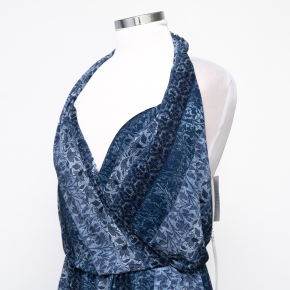 Magicsuit | Ellie Via Roma Halter V-Neck Swim Dress - Picture 9 of 14